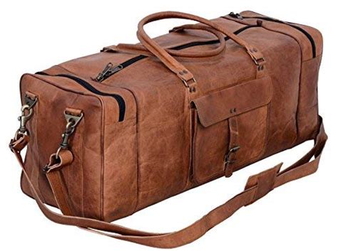 Buy Classic Leather Duffle Bags Online | Authentic Leather Duffle Bags ...