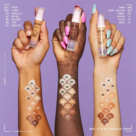NYX PROFESSIONAL MAKEUP Bare With Me Concealer Serum Vanilla | lyko.com