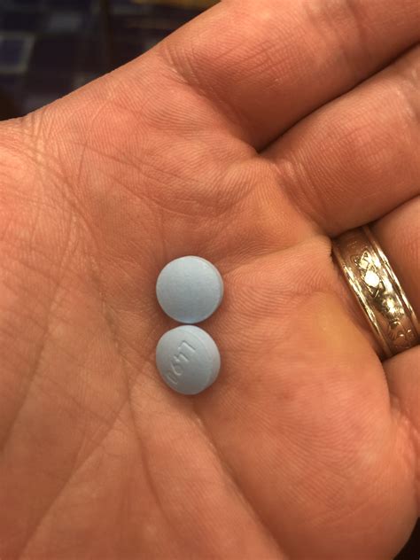 light blue pills 5