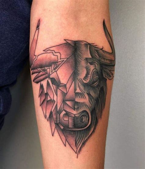 Best Taurus Tattoo Design, Ideas and Meaning for Men & Women