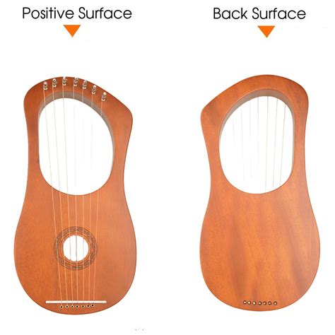 Lyre Harp, 7-String Lyre Instrument, Greek Lyra Niche Musical