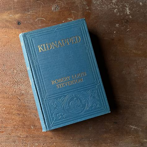 kidnapped  robert louis stevenson  edition log cabin vintage
