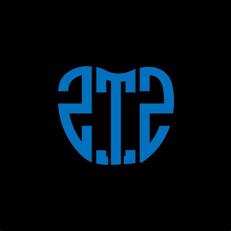 ztz letter logo creative design ztz unique design  vector art