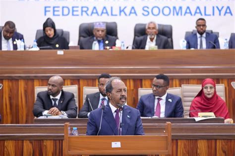 Somali president opens 3rd session of the Parliament | Shabelle Media ...