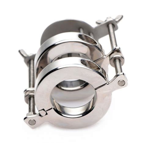 Buy Stainless Steel Adjustable Spiked CBT Ball Stretcher & Crusher - XR ...