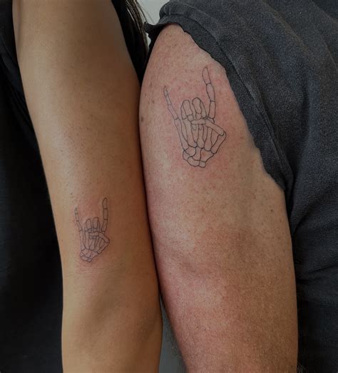 Matching Father Daughter Tattoos Ideas