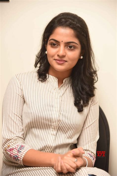 Actress Nikhila Vimal Stills From Meda Meedha Abbayi Movie Promotions