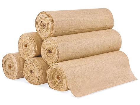burlap rolls  squares  stock uline