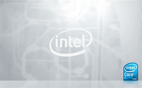 Обои интел, коре, и7, intel, core, i7, процессор, логотип для рабочего ...