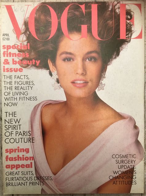 Cindy Crawford Vogue Covers