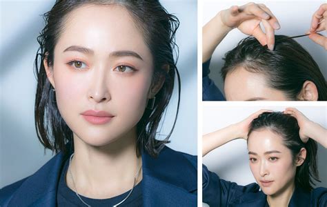 【オｰルバックのヘアスタイル】大人女性の洗練された髪型に！長さ別のやり方 | Domani - Part 2
