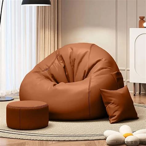large outdoor blue color bean bag inflatable giant coffee cozy indoor