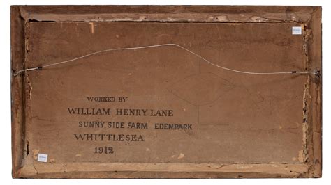 Lot - WILLIAM HENRY LANE, Annie Knights 1912