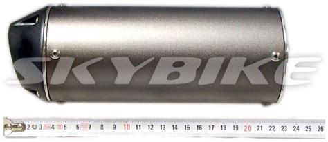 Глушитель на питбайк KAYO TT125 (PIT), оригинал, Китай
