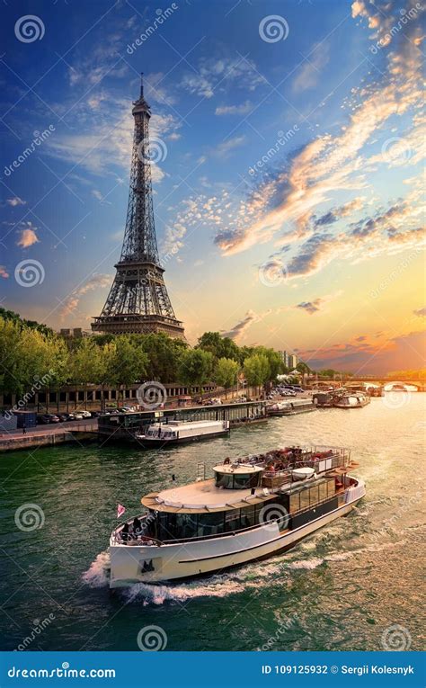 bank  seine stock photo image  landmark landscape