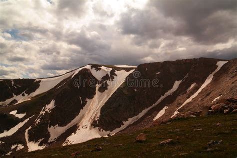 Beartooth pass stock image. Image of landscape, snow - 48119115