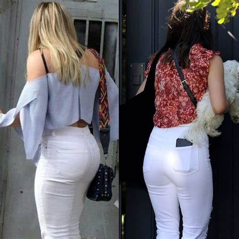 Booty in White Jeans : Hilary Duff vs Ana De Armas : r/CelebBattles