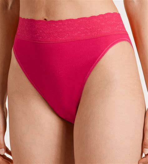 Slip en coton Classic Lycraspitze Calida | Lingerie Sipp