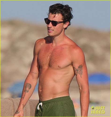 Shawn Mendes Goes Shirtless While on Vacation in Ibiza, Shows Off Some