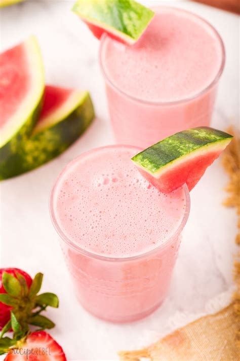 Watermelon Smoothie - The Recipe Rebel