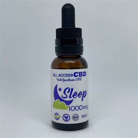 All Access CBD - Sleep & Sleep PLUS CBD Oil | All Access CBD