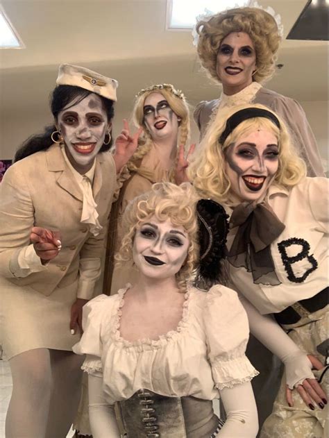 The Addams Family Musical, pretty Ghost Ancestor Costume and Makeup ...