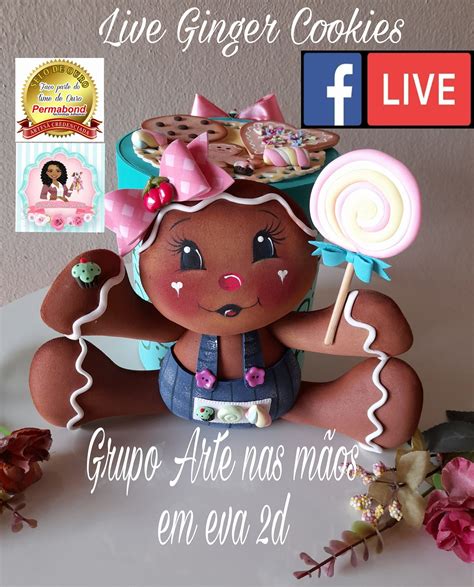 Eu Amo Artesanato: Lata Decorada de Ginger em Eva com Molde