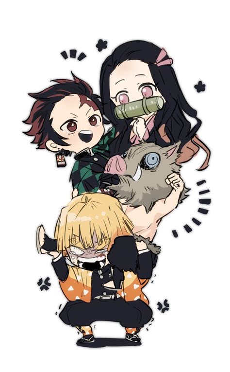 Demon Slayer Chibi Wallpapers - Top Free Demon Slayer Chibi Backgrounds ...
