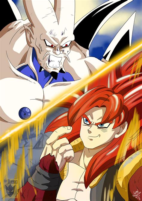 Gogeta Vs Omega Shenron by EstrellaFugaz9 on DeviantArt