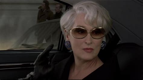 The golden brown sunglasses Miranda Priestly (Meryl Streep) in The devil wears Prada | Spotern