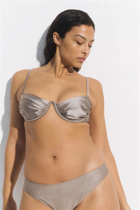 Bikinihose Brazilian - Greige - Ladies | H&M DE