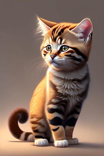 Premium AI Image | Cute Cate