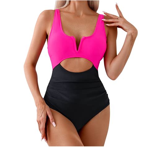 Arnsht Womens One Piece Swimsuits Tummy Control Bathing Suit for Women