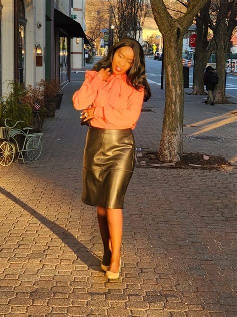 How to Style Leather Outfits for Women - The Cheery Fashionista Blog