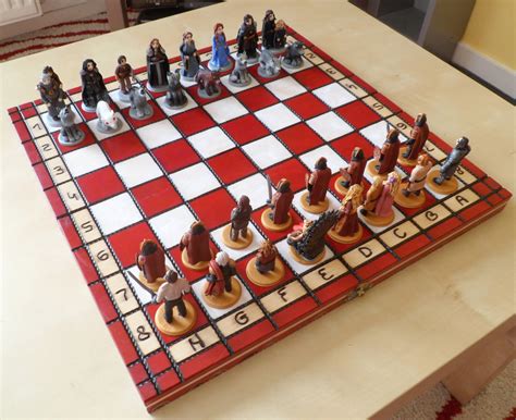 Completed Game of Thrones chess set - JeromeIfYouWantTo