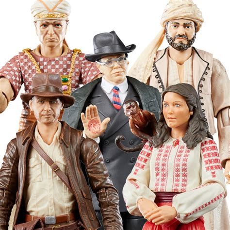 indiana jones adventure series   action figures wave  case