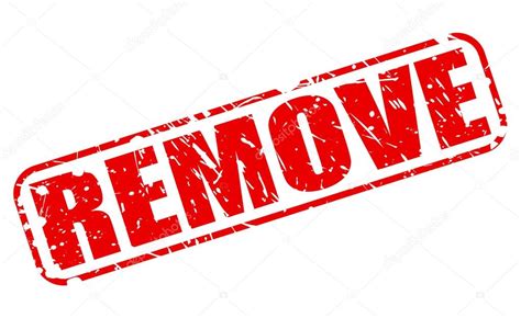 remove red stamp text stock vector pockygallery