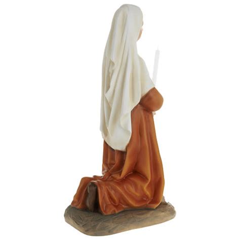 St Bernadette Statue 63 cm in Fiberglass FOR OUTDOORS | online sales on ...