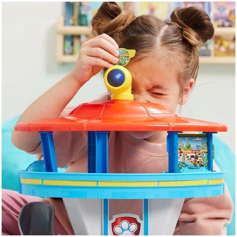 PAW Patrol Lookout Tower Playset with 2 Chase Action Figures and Police
