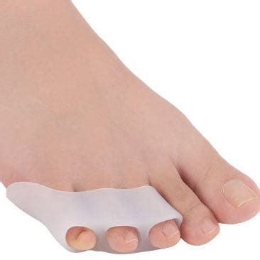 Little Toe Corrector Gel Separator for Overlapping & Curled Pinky Toe ...
