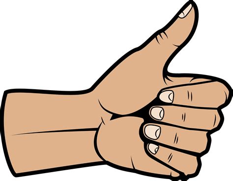 thumb   clipart library
