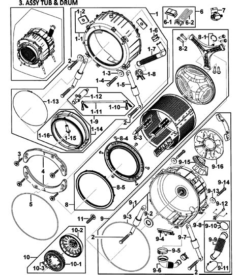 Samsung Vrt Steam Washer Parts | Reviewmotors.co