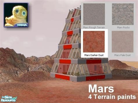 The Sims Resource | Martian Darker Surface Dust
