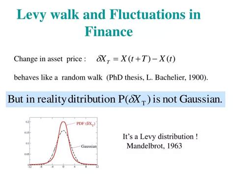 levy walk  fluctuations  finance powerpoint