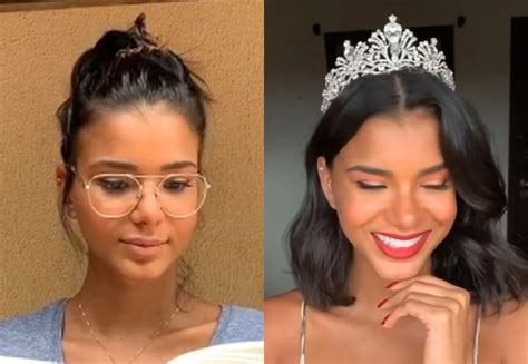 Jakelyne Oliveira Antes E Depois - Ex-misses brasileiras roubam a cena com desafio de antes e depois ...