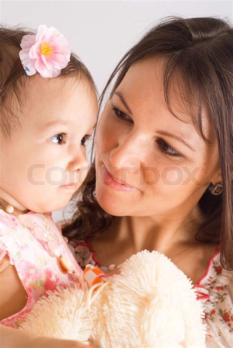 mor og baby | Stock foto | Colourbox