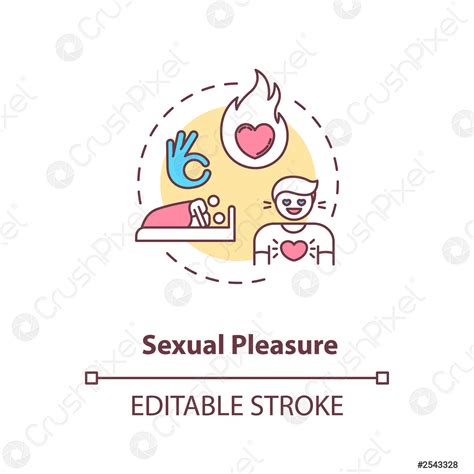 Concepto de placer sexual icono - vector de stock 2543328 | Crushpixel