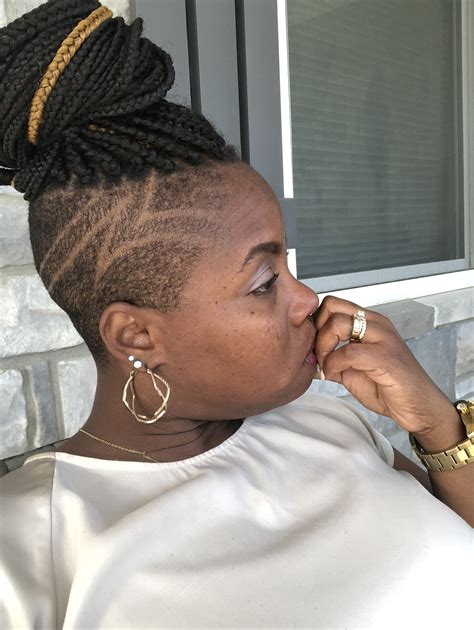 Pin by Tempist Adams on Braids with shaved sides | Braids with shaved