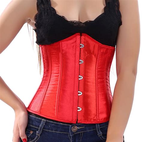 Pirate Corset Off The Shoulder,Gothic Underbust Boned Corsets for Women