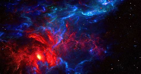 red blue galaxy wallpapers top  red blue galaxy backgrounds